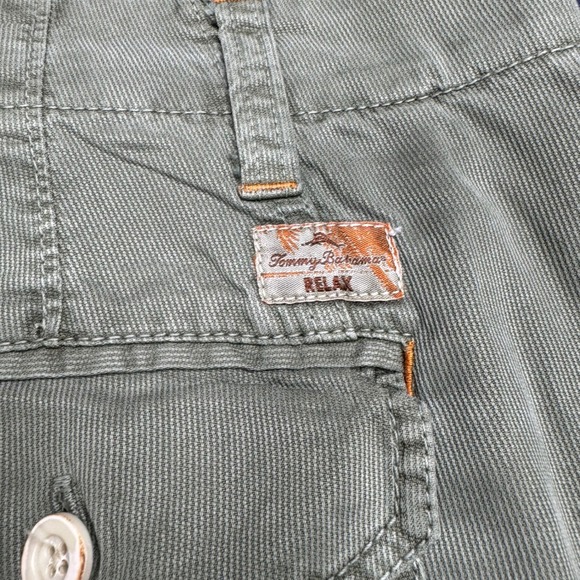 Tommy Bahama‎ RELAX Cargo Shorts Mens 38" Waist OD Green Cotton Blend Casualt - Picture 3 of 6